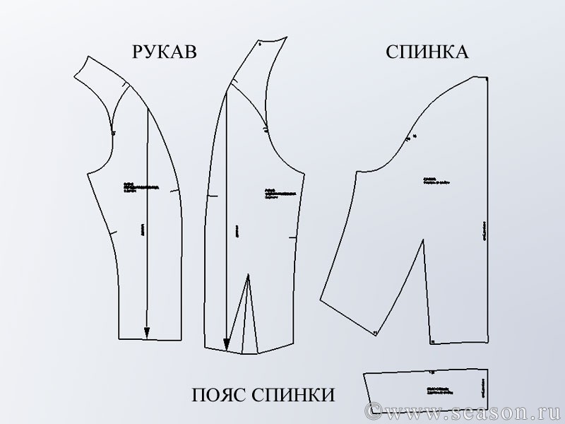 Построение выкройки оверсайз Построение выкройки оверсайз