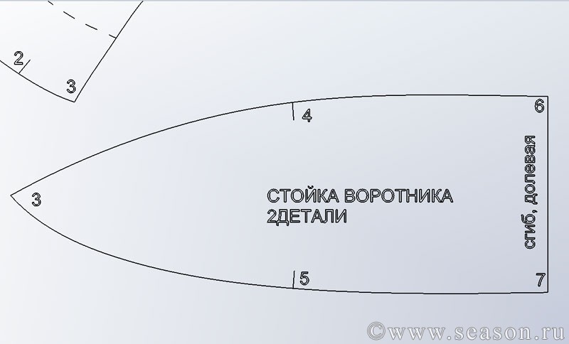 Выкройка рукав реглан куртка Выкройка рукав реглан куртка