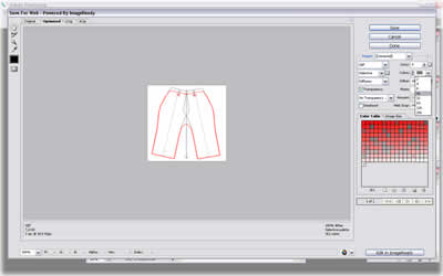 Сохраняем и оптимизируем изображение
